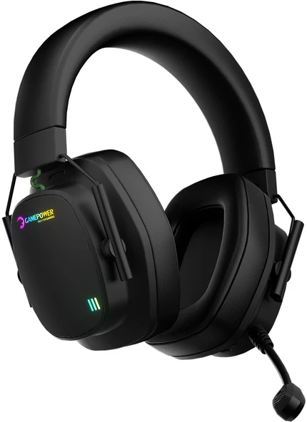 Gamepower Kai Titanium Ultra Wireless 7.1 Surround Hi-Fi Rainbow Gaming Kulaklık ürün görseli 1