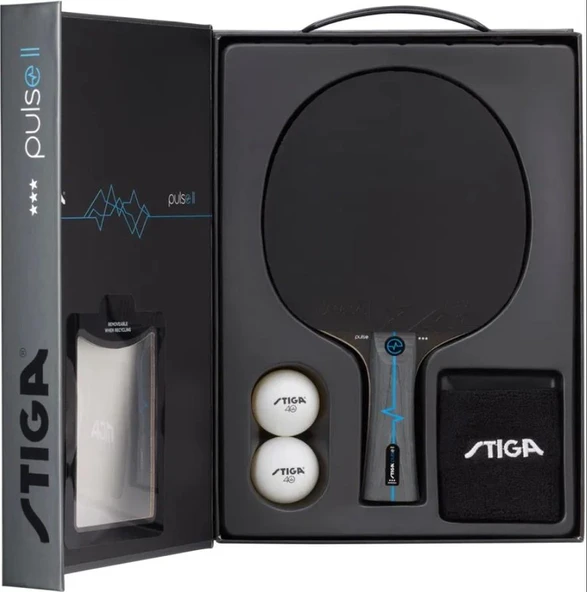 Stiga Set Pulse II 3 Star Masa Tenisi Raketi Seti 1213-0606-35 ürün görseli 1