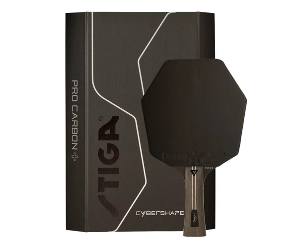 Stiga Bat Pro Carbon Plus Cybershape 5 Star Masa Tenisi Raketi 1215-0401-35 ürün görseli 1