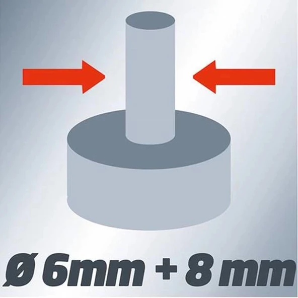 Einhell TE-RO 1255 E Dik Freze Makinesi - Resim 5