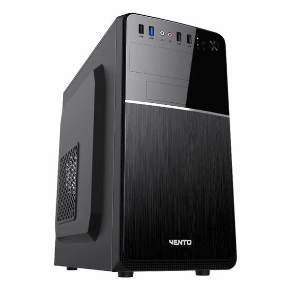 Vento TML117 300W USB 3.2 mATX Micro Tower Siyah Kasa ürün görseli 1