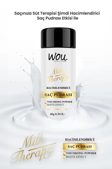 Wou Milk Therapy Saç Pudrası 20 gr - Resim 3