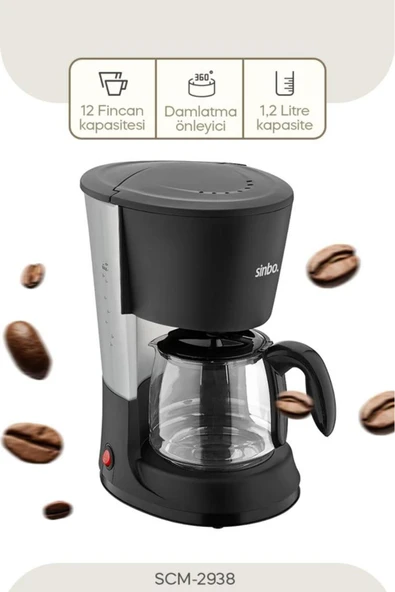 Sinbo SCM-2938 Filtre Kahve Makinesi ürün görseli 1