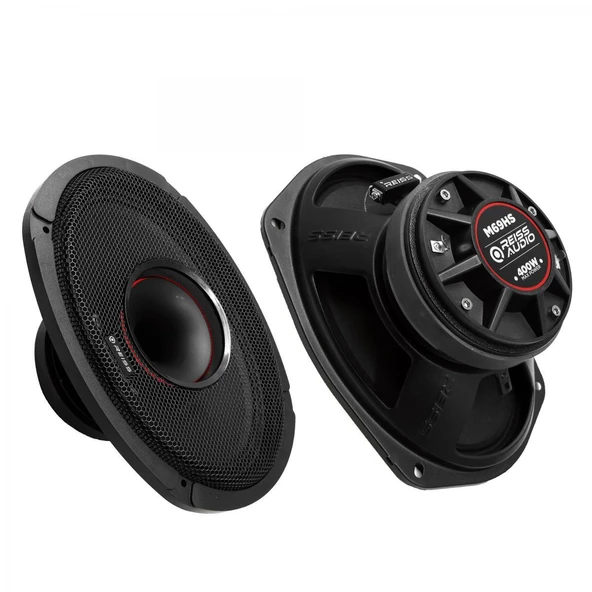 Reis Audio Rs-m69hs 6x9 Oval Horn Midrange 300 Watt Maximum Power ürün görseli 1