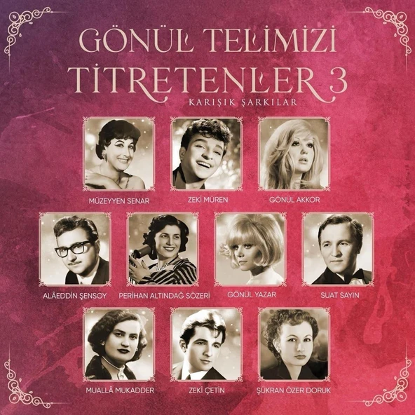 Gönül Telimizi Titretenler 3 Çeşitli Sanatçılar - Plak ürün görseli 1