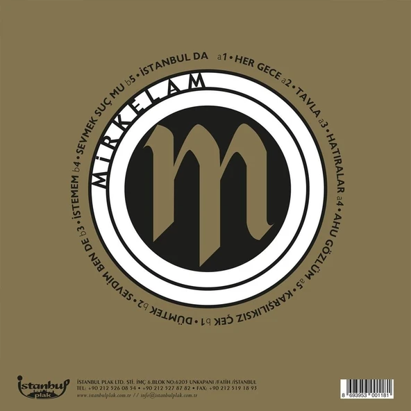Mirkelam Mirkelam - Plak - Resim 2