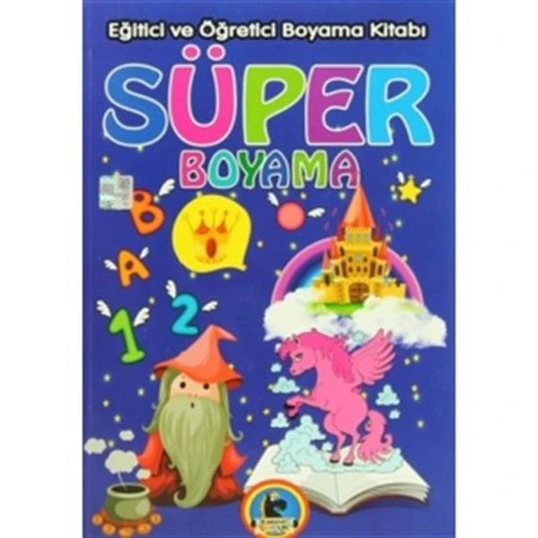 Süper Boyama - Eğitici ve Öğretici Boyama Kitabı ürün görseli 1