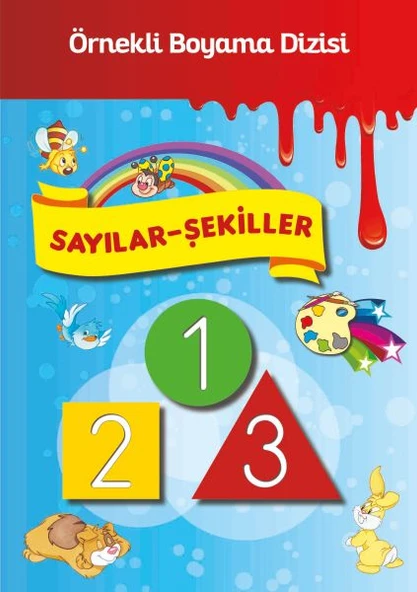 Örnekli Boyama - Sayılar - Şekiller ürün görseli 1