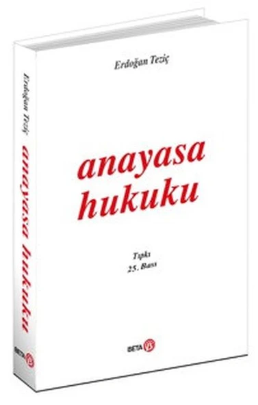 Anayasa Hukuku (Erdoğan Teziç) ürün görseli 1