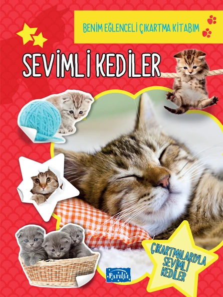 Sevimli Kediler -  Benim eğlenceli Çıkartma Kitabım ürün görseli 1