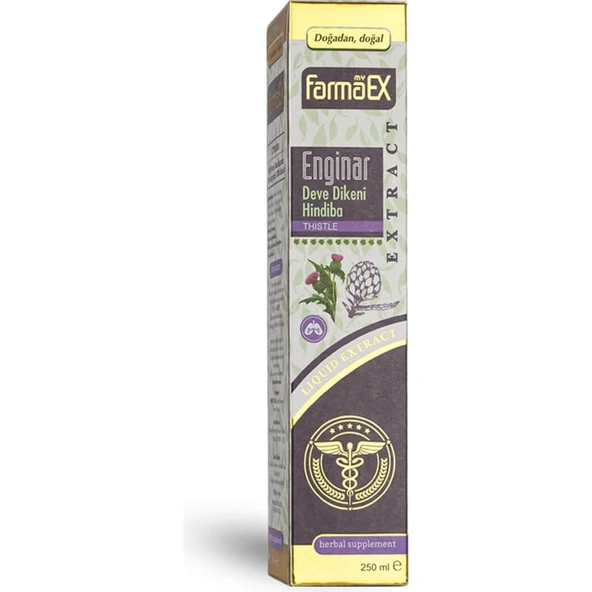 My Farmaex Enginar Deve Dikeni Hindiba Sıvı Extrakt Karışımı 250 ml ürün görseli 1