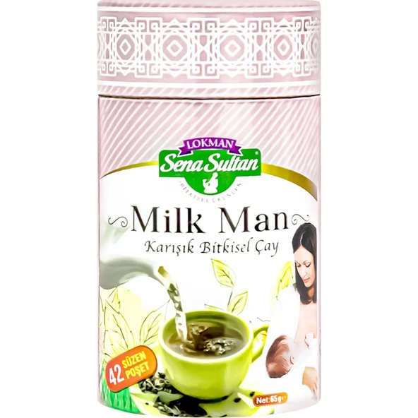 Lokman Sena Sultan Milk Man Karışık Bitkisel Çay  42 Süzen Poşet 65 gr ürün görseli 1