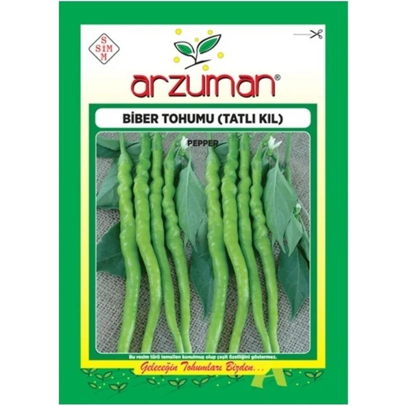 Arzuman Tatlı Kıl Biber Tohumu ürün görseli 1