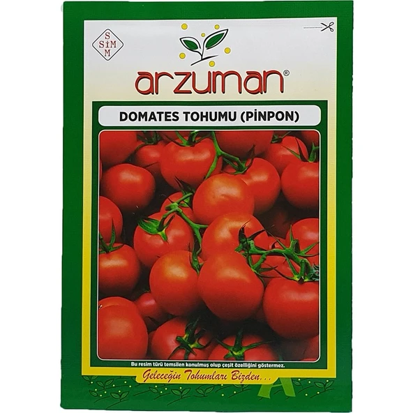 Arzuman Cherry Domates Tohumu Pinpon 250'li ürün görseli 1