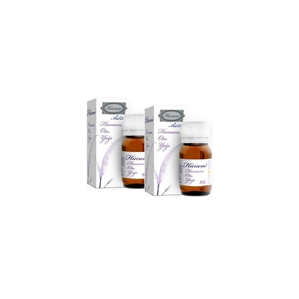 Hürrem Sultan Hamam Otu Yağı 20 ml (İkili) ürün görseli 1