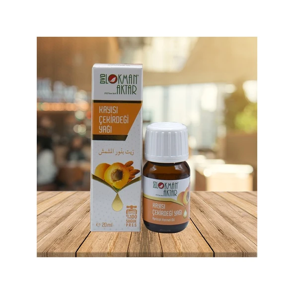 Lokman Aktar Kayısı Çekirdeği Yağı 20 ml ürün görseli 1