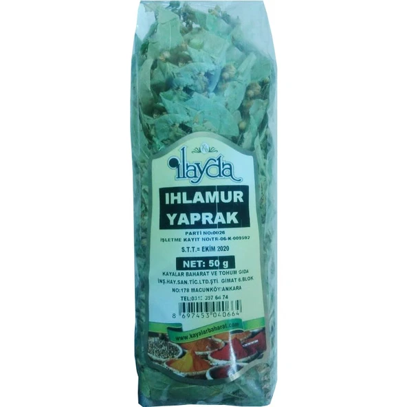 İlayda Ihlamur Yaprak Çiçek Karışık 50 gr ürün görseli 1