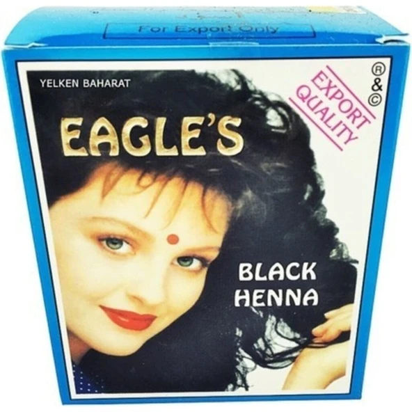 Eagles Eagle's Siyah Hint Kınası 6'Lı Paket Black Henna ürün görseli 1