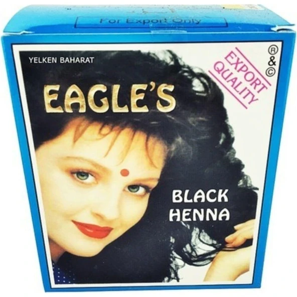 Eagles Siyah Hint Kınası 6'Lı Paket Black Henna ürün görseli 1