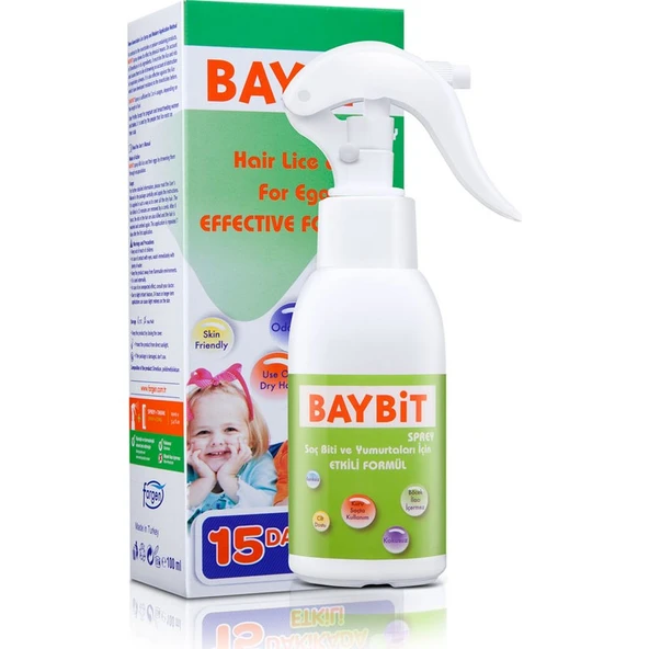 Baybit Saç Biti ve Yumurtaları İçin Sprey ürün görseli 1