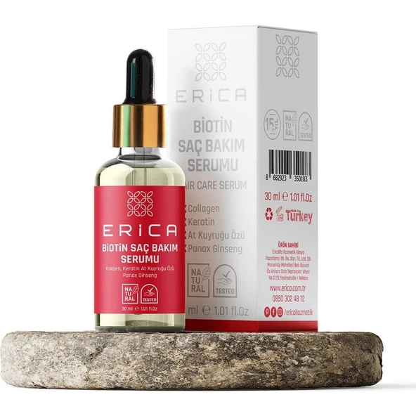 Erica Saç Bakım Serumu 30 ml ürün görseli 1