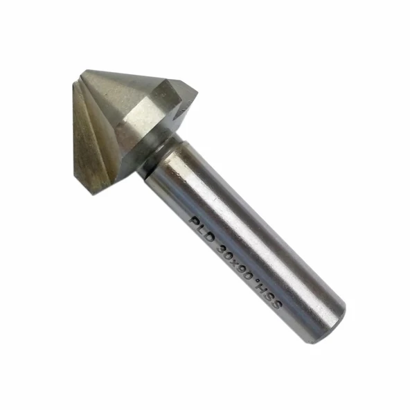 PLD Silindir Saplı Havşa Freze 30mm 90 Derece ürün görseli 1