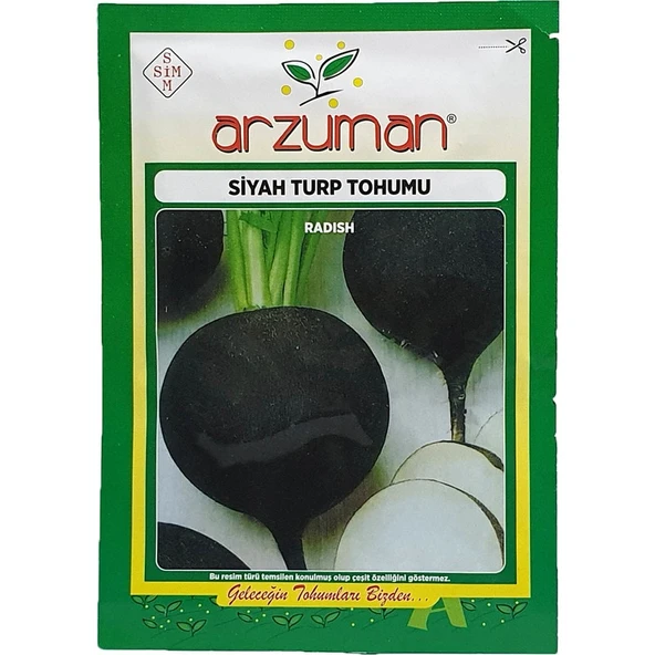 Arzuman Siyah Turp Tohumu 10 Gram ürün görseli 1