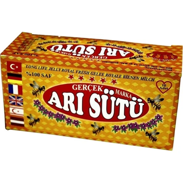Gerçek Marka  Arı Sütü (10gr x10) 100 gr ürün görseli 1