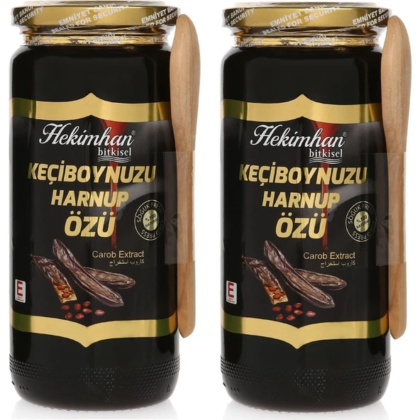 Hekimhan Keçiboynuzu Keçi Boynuzu Özü Harnup Pekmezi 640 gr x 2'li ürün görseli 1