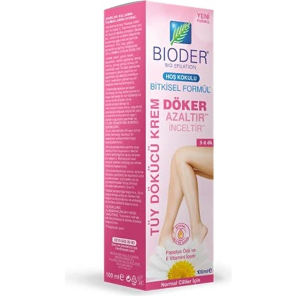 Bioder Tüy Dökücü Krem 100 Ml (Kadın/Normal Ciltler) ürün görseli 1