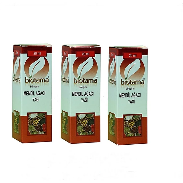 Biotama Mendil Ağacı Yağı 20 ml x 3 Adet ürün görseli 1