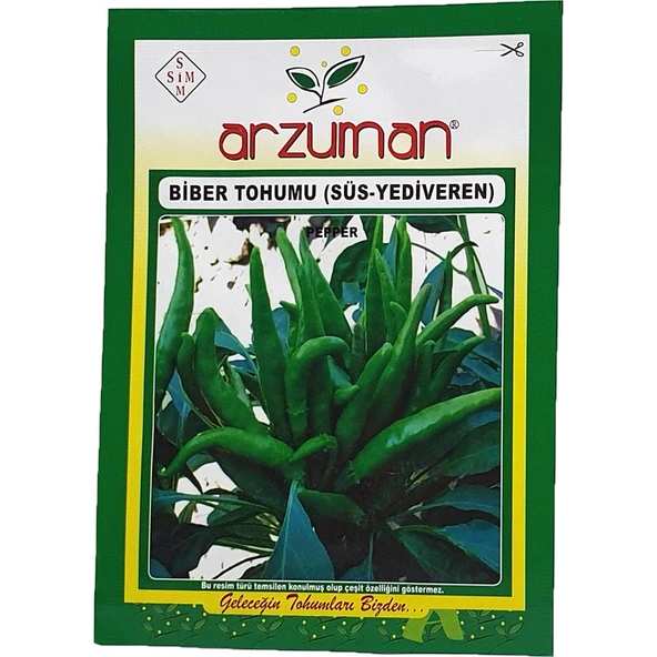 Arzuman Biber Tohumu (Süs-Yediveren) 5 Gram ürün görseli 1