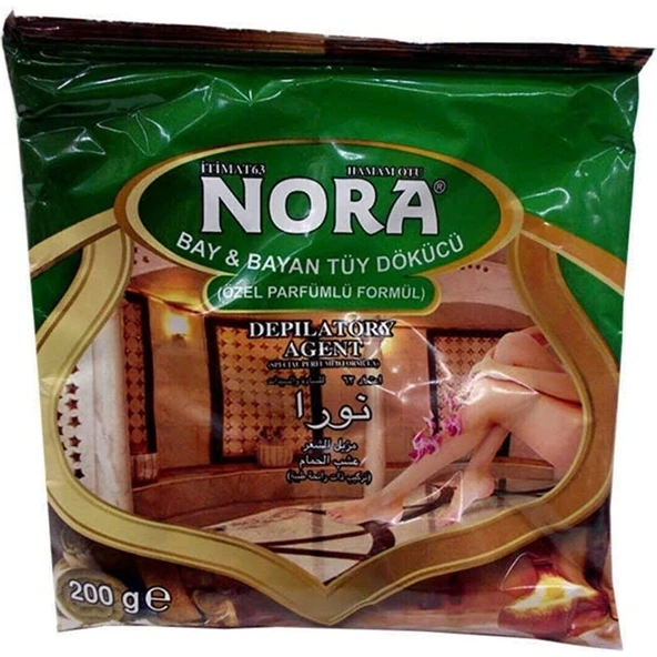Nora Hamam Otu Tüy Dökücü Toz 200GR 5 Adet X5 ürün görseli 1