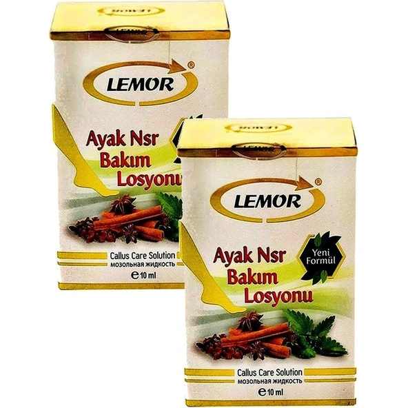 Tunalı Life Lemor Ayak Nsr Bakım Solüsyonu 10ML 2 Adet ürün görseli 1