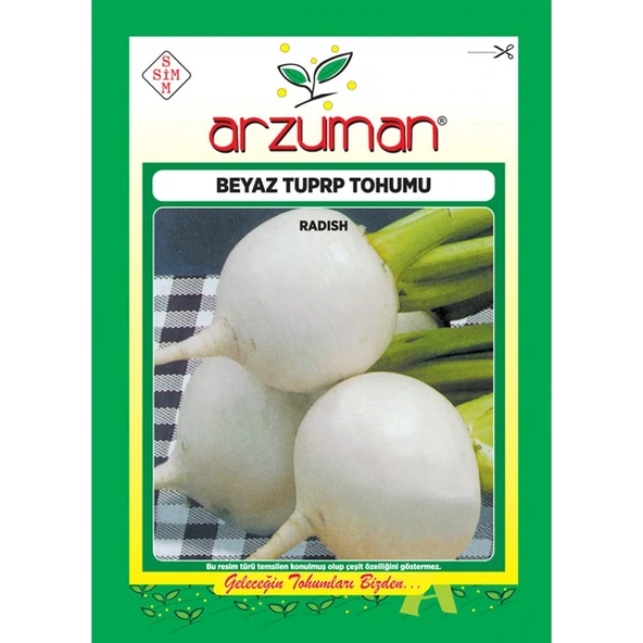 Arzuman Beyaz Turp Tohumu 25 g ürün görseli 1