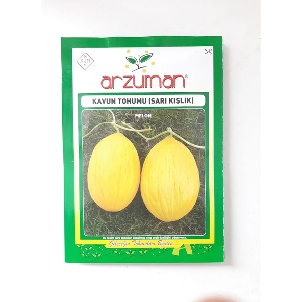 Arzuman Sarı Kışlık Kavun Tohumu 10 G ürün görseli 1