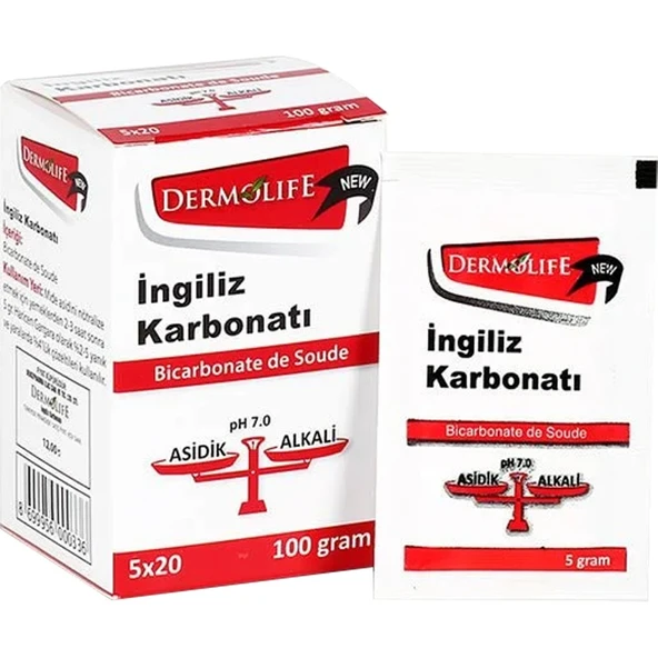Dermolife Ingiliz Karbonatı 20 Stick Denizpharma ürün görseli 1