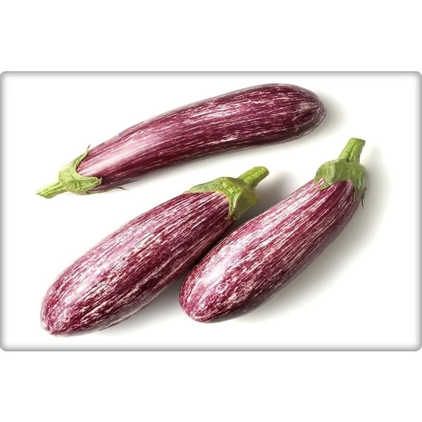 Arzuman Çizgili Patlıcan Tohumu (10 Gr) Alaca Patlıcan ürün görseli 1