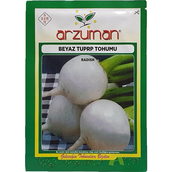 Arzuman Beyaz Turp Tohumu 10 Gram ürün görseli 1