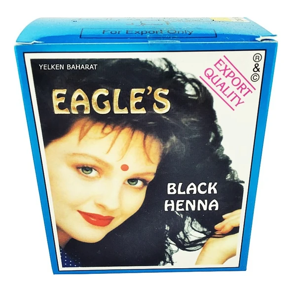 Eagles Siyah Hint Kınası 6'lı paket ürün görseli 1