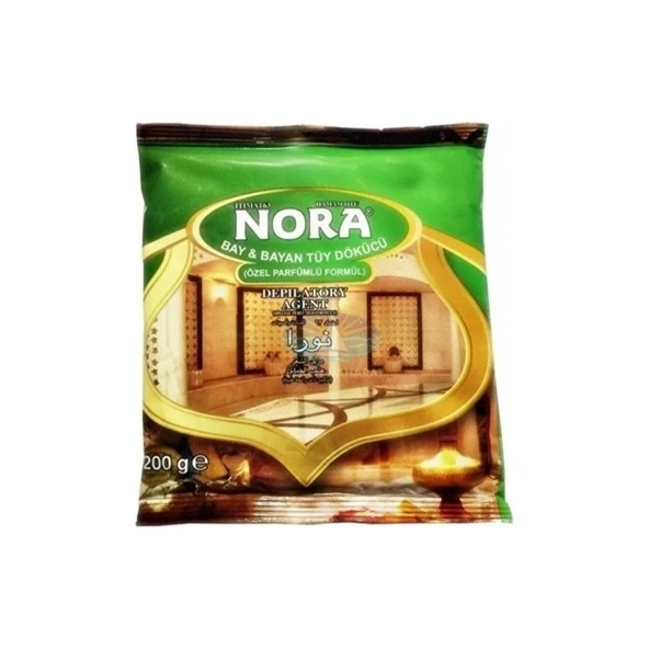 Nora Hamam Otu Tozu Tüy Dökücü 200 gr x 6 Adet ürün görseli 1