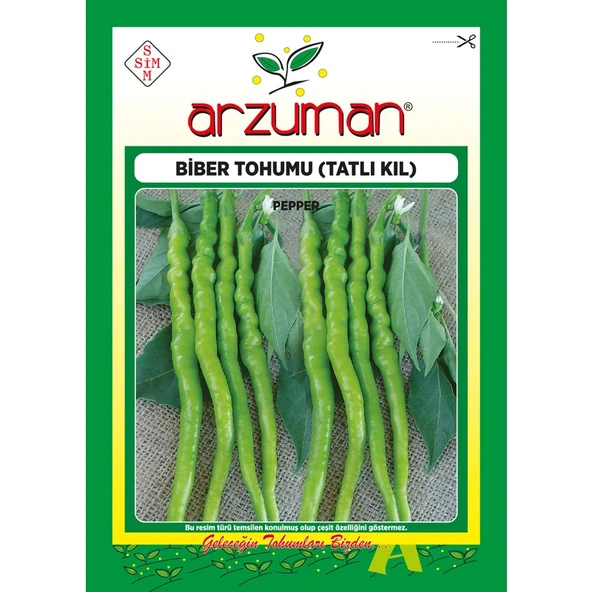 Arzuman Tatlı Kıl Biber Tohumu 10 Gram ürün görseli 1