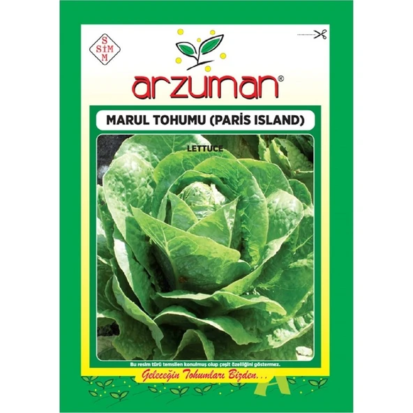Arzuman Marul Tohumu-Paris Island (10 Gr) ürün görseli 1