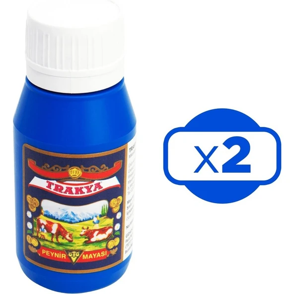 Trakya Peynir Mayası 100 ml x 2'li ürün görseli 1