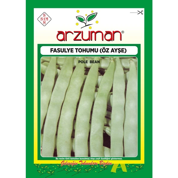 Arzuman Öz Ayşe Sırık Fasülye Tohumu 50 Gram ürün görseli 1