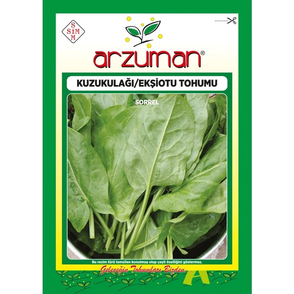 Arzuman Merve Kuzukulağı (Ekşi Ot) Tohumu 5 Gram ürün görseli 1