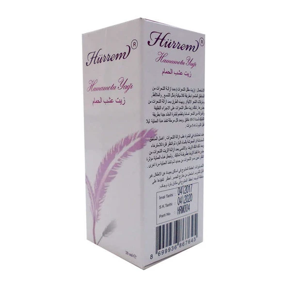 Hürrem Hamam Otu Yağı 20 ml ürün görseli 1