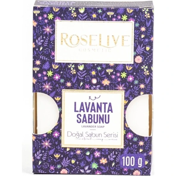 Roselive Lavanta Sabunu 100 gr ürün görseli 1