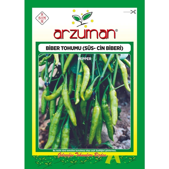 Arzuman Süs Cin Biber Tohumu (Aşağı Bakan) 5 Gram ürün görseli 1