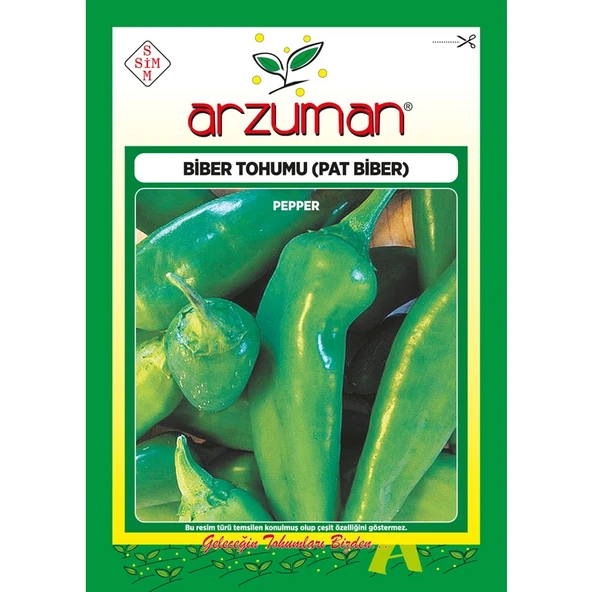 Arzuman Pat Koyu Yeşil Biber Tohumu 10 Gram ürün görseli 1